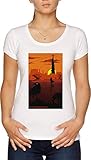 Und Das Revolverheld Gefolgt Damen T-Shirt Weiß