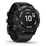 Garmin fenix 6 PRO – GPS-Multisport-Smartwatch mit 1,3” Display, vorinstallierten Europakarten, Garmin Music und Garmin Pay. Wasserdicht bis 10 ATM und bis zu 14 Tage Akk