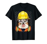 Papillon Bauarbeiter Papillon Dog T-S