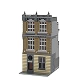 SENG Modular Haus Bausteine Bausatz, MOC-78170, 5360 Teile Anwaltskanzlei Black Owl Architektur Modell, Klemmbausteine Haus Kompatibel mit Leg
