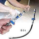 High Pressure Grease Coupler, Schnellkupplung FüR Fettpresse,Schmiernippel VerläNgerungsschlauch,Grease Hose Adapter Fast to Lock and R