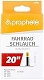 Prophete Fahrradschlauch 20 X 1,75-20 X 2,125 (47/57-406), schwarz, L