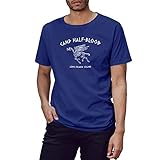 Percy Jackson Camp Half Blood Royalblau T-Shirt für Herren Size S