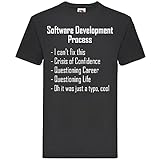 MINGTIAN Software Development Process t-shirtblackL