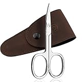 marQus Nagelschere Solingen/Deutschland - Extra scharf mit gebogener Schneide und Nagelscheren Etui - Fingernagel Schere und Nagelschere Fussnägel - auch für Linkshänder geeig