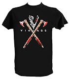 Vikings T Shirt Herren Kinder Ragnar Lagertha Fanartikel Serien Tshirt, Herren - S