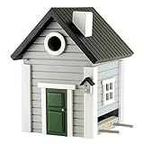 Wildlife Garden - Vogelhaus - Nistkasten Farbe: grau 184 x 194 x 247