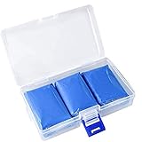 Fixget 3Pcs Lehm Professionelle Lackreinigungsknete zur Lackpflege und Felgenreinigung Auto Detaillierung Magic Clay Bar Reiniger für Autos, Trucks, Wohnwagen (3pcs)