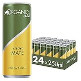 Organics by Red Bull Viva Mate, 24 x 250 ml, Dosen Bio Getränke 24er Palette, OHNE PFAND