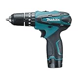 Makita HP330DWE Akku-Schlagbohrschrauber 10,8 V, 2 Akkus und Ladeg