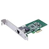 10Gtek® Gigabit PCIE Serveradapter für Intel I210-T1 - I210 Chip, Single RJ45 Port, 1Gbit PCI Express Ethernet LAN Card, 10/100/1000Mbps NIC für Windows Server, Win8, 10, XP and Linux, MEHRWEG