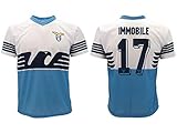 Trikot Immobile Lazio 2019 Offizielle Saison 2018 2019 Replik Ciro Nummer 17 SS Adler Home (XL Erwachsene)