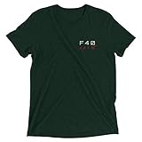 Retro Outlaws Ferrari F40 T-Shirt, Scudaria Ferrari T-Shirt, Ferrari T-Shirt, Scudaria T-Shirt, Ferrari Scudaria Geschenk - Grü