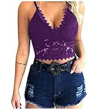 JISHII BHs für Damen Blumen-Stickerei Mehrfarbig V-Ausschnitt Hosenträger Bandeau Straff Wohlfühl Verführerisch Fit Lingerie Vollschalen Softschalen Hosenträger Triangel-Bralette-BH