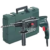 Metabo Kombihammer KHE 2444 (606154000) Kunststoffkoffer, Max. Einzelschlagenergie (EPTA): 2.3 J, Max. Schlagzahl: 5400 /min, Nennaufnahmeleistung: 800 W