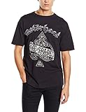 Rocks-off Herren Motorhead Ace of Spades T-Shirt, Schwarz, L