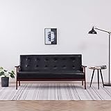 3-Sitzer-Sofa,Wohnzimmersofa,Wohnzimmermöbel,Mit Rückenlehne und Armlehnen,Für Wohnzimmer,Schlafzimmer,Büro,Wohnung,Empfangszimmer,Schw