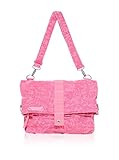 Invicta Borsa Canvas Strandtasche, 50 cm, 16 liters, Pink (Rosa Fantasia)