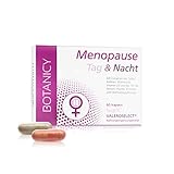 MENOPAUSE Tag & Nacht, für die Wechseljahre, mit Traubensilberkerze, Maca und Salbei, natürlich und hormonfrei, gegen Symptome der Menopause (60 Kapseln)