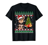 Yorkshire Terrier Weihnachten Xmas Yorkshire Mama Geschenk T-S