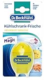 Dr. Beckmann Kühlschrank Frische | Kühlschrank-Deo | neutralisiert Gerüche effektiv | mit natürlichem Limonen-Extrakt und Bio-Alkohol | 40 g
