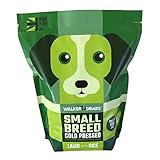 Walker & Drake Kleine Rassen Hundefutter – kaltgepresstes Lamm mit Reis – 1,5 kg Beutel – die kleinere Trockenfutter, Komplettnahrung, Weizen- und Glutenfrei, sanft zu kleinem B