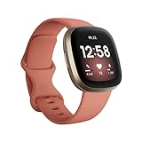 Fitbit Versa 3 - Gesundheits- & Fitness-Smartwatch mit 6-monatiger Premium-Mitgliedschaft, GPS, Tagesform-Index und bis zu 6+ Tage Akk