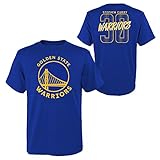 OuterStuff NBA T-Shirt Show Time Golden State Warriors Stephen Curry Basketball Trikot Jersey (L)