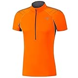 Mizuno Herren Mujin HZ Tee T-Shirt, Orange/Clown Fish/Tornado, M