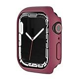 Harter PC Schutzhülle Kompatibel mit Apple Watch Series 4/5/6/SE 40mm 44mm,Ultradünner Stoßfänger Stoßstange für Männer Damen,Anti-Kratz Hülle,All-Around Schutz Case,Smartwatch-Zubehör,Dunk