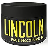 LINCOLN Gesichtscreme Männer Pflege - Anti Falten Gesichtspflege Männer Creme + Hyaluronsäure, Feuchtigkeitscreme Moisturizer gegen Augenringe & trockene Haut, Feuchtigkeitscreme Gesicht Männer 100