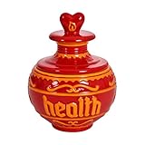 Elbenwald Keksdose im Health Potion Design mit Deckel für Gaming Fans Keramik 15 x 20 x 15 cm 900
