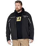 Caterpillar Herren Softshelljacke (Regular und Big & Tall Größen) - Schwarz - XX-Large H