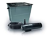 Heissner SMARTLINE Teichaußenfilter mit UVC-Pumpe 1000 l/h (HLF6000-00)