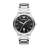 Emporio Armani Men's Analog Quartz Uhr mit Stainless Steel Armband AR11310