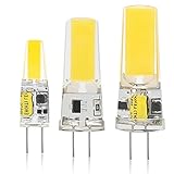 HHF LED Bulbs Lamps, LED-Glühlampe G4 LED 12V-Lampe 220V Bombillas G4 AC DC 12V COB ersetzen Halogenstrahler Kronleuchter (Farbe : ACDC 12V)
