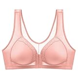 ROMIDA Damen Spitzen BH Ohne Bügel Sport Mode BHS Frauen Bustier Strech Push Up Bra Wireless Bralette Bequemer Korsett Frauen Unterwäsche Plus Size Bügelloser BH