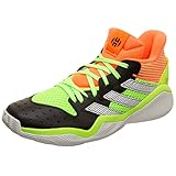 adidas Unisex-Erwachsene Harden Stepback Leichtathletik-Schuh, Core Black Signal Coral Dash Grey, 47 1/3 EU