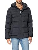 Geox Herren M Sandford M1428UT2667 Jacket, Dark Black, 52