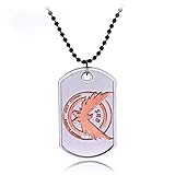 YUNMENG Tom Clancy's The Division Halskette Erkennungsmarken Anhänger Halsketten Spiel Schmuck Perlen Chain C