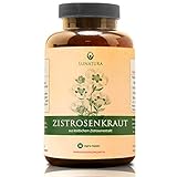 Zistrosenkraut Kapseln | Zistrose Cistus Incanus Extrakt | Cistrosenkraut - Zistrosenblätter abgefüllt, kontrolliert in Deutschland - Ohne jegliche Z