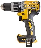 DEWALT DCD796N 18 V XR Li-Ion Brushlesser, kompakter Kombi-Hammer, 18 W, Gelb/Schw