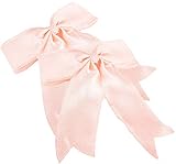 Unbekannt Killer Kirsche Damen Haarspange Satin Schleife (Rosa)