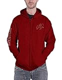 Led Zeppelin Kapuzenpullover Symbols Band Logo Nue offiziell Herren Maroon R