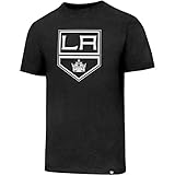'47 Brand Los Angeles Kings Club Logo NHL T-Shirt Schwarz, XXL