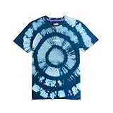 Twitch Tie Dye Logo T-Shirt Blaugrün XXL