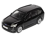 Ford Focus Kombi Schwarz 2. Generation DA3 2004-2010 1/43 Bburago M