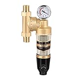 keduoduo Vorfilter-Filter-reisbarer Wasserfilter für Ganzkörper-Vorfilter-Systemschutz, spülichierbarer Vorfilterfiltration 40-60 Mikron Vorfiltratio,32mm Band 4