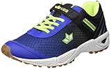 Lico BARNEY VS Unisex Kinder Multisport Indoor Schuhe, Blau/ Schwarz/ Lemon, 35 EU