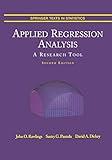 Applied Regression Analysis: A Research Tool (Springer Texts in Statistics)